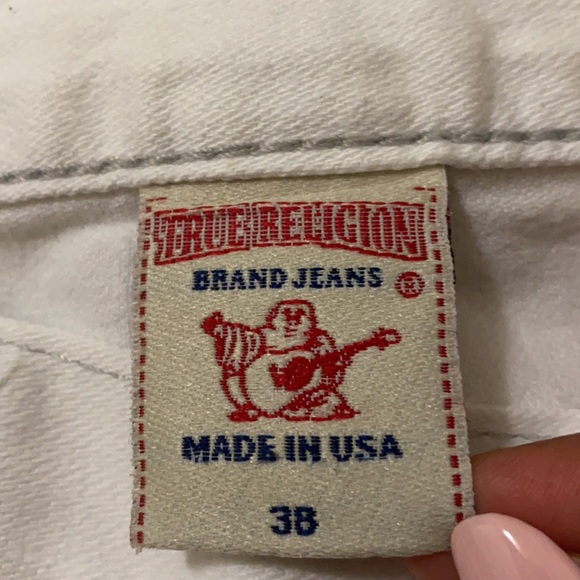 TRUE RELIGION White Jeans - Picture 8 of 9